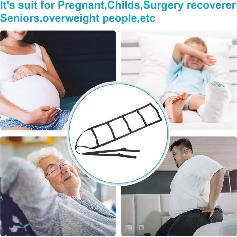 Регулируемый ремень для сидения пожилых людей с мягкой веревкой вспомогательный