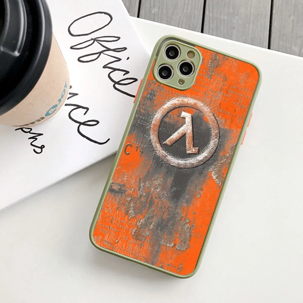 Чехол для телефона H-Half Life-e 2 IPhone 14 11 12 13 Mini Pro Max 8 7 Plus X XR XS MAX полупрозрачный матовый