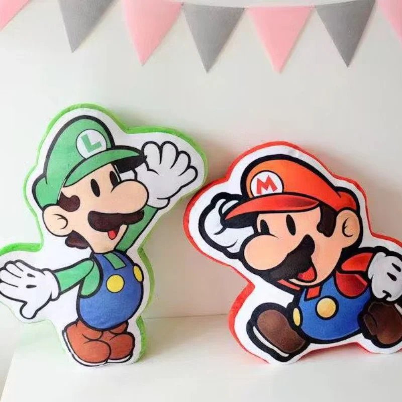 

New Super Mario Brothers Luigi cartoon animation game peripheral plush toy Popeye doll pillow rag doll cushion birthday gift