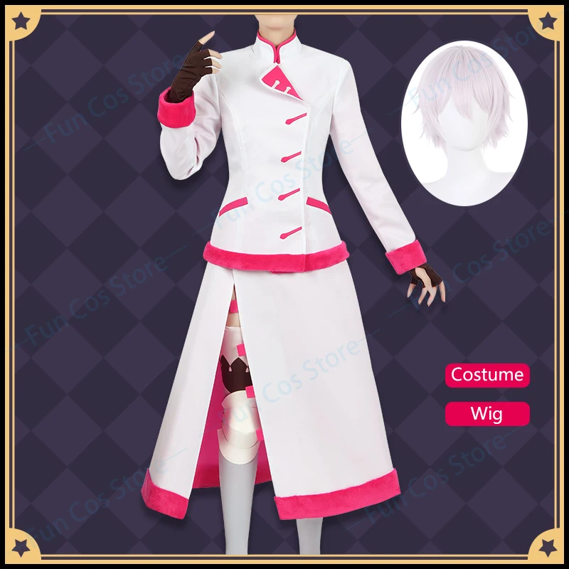 Чехол изучение ванитас Йона хеллфайерской ведьмы косплей костюм парик перчатки