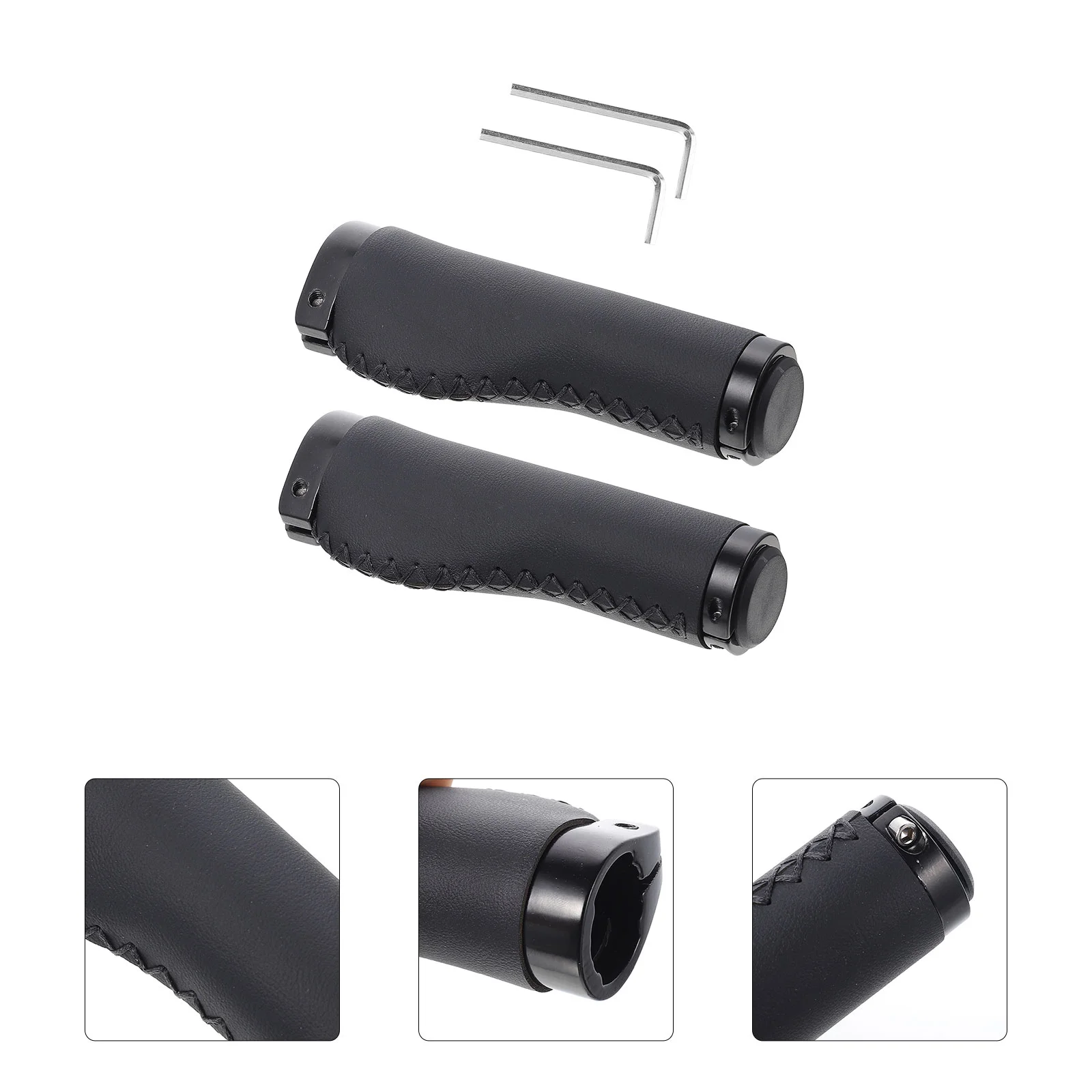 

Grips Bike Handlebar Cycling Handle Covermountain Shockproof Coversgrip Mtb Childrenpu Ergo Replacement Sleeves Hand Sleeve Non