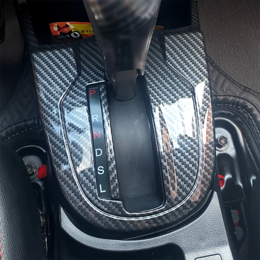 

Отделка автомобильной панели для Honda Fit Jazz 2014-2019 из углеродного волокна