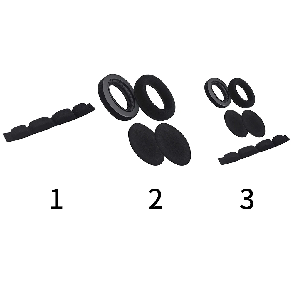 

Сменная Подушка с повязкой на голову, изолирующий звук, портативные наушники, аксессуары, поролоновые амбушюры для наушников Sennheiser HD545 HD565