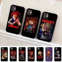 toplbpcs charles lee ray chucky doll phone case for iphone 11 12 13 mini pro max 8 7 6 6s plus x 5 se 2020 xr xs funda case