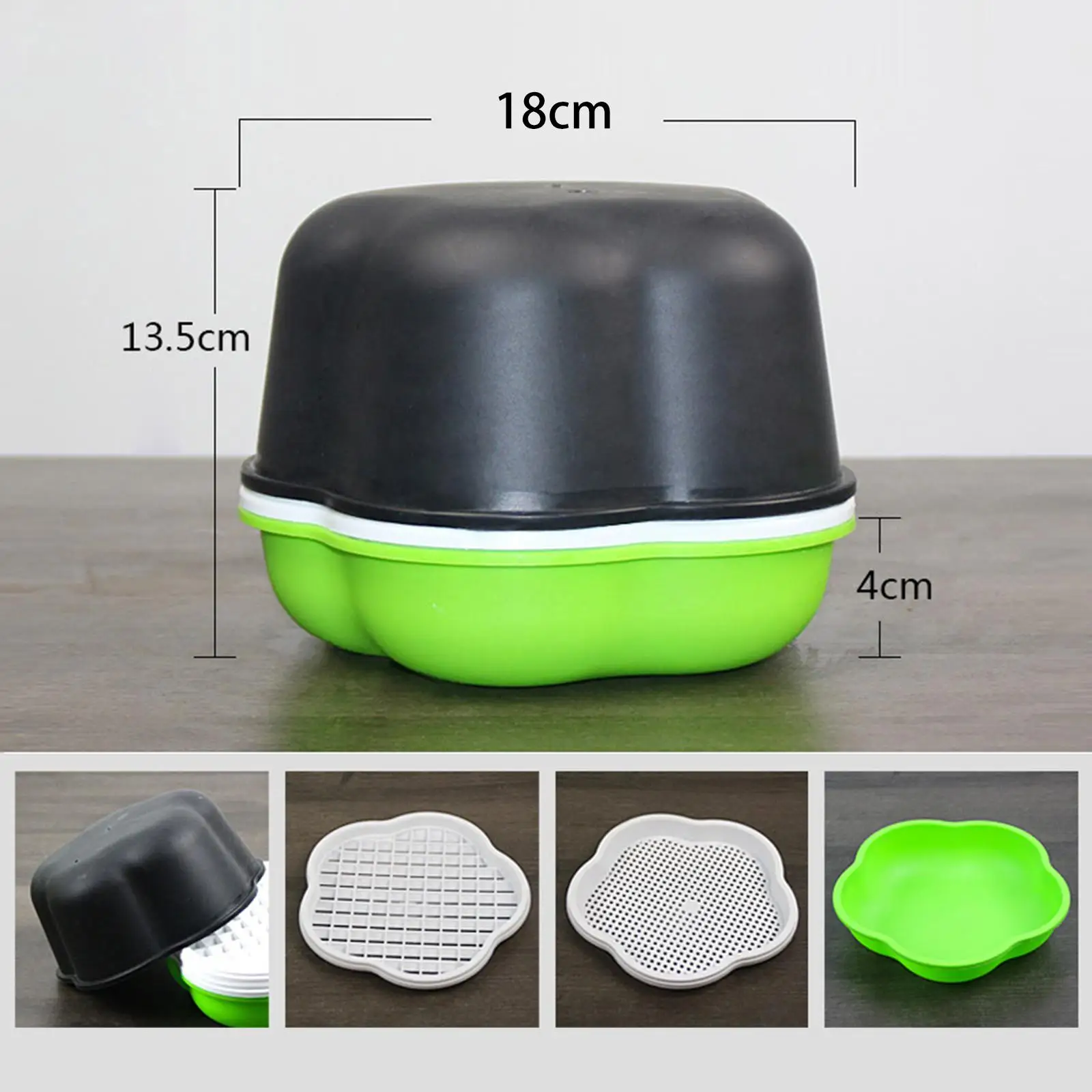 Лоток для рассады семян легкий многоразовый многофункциональный лоток