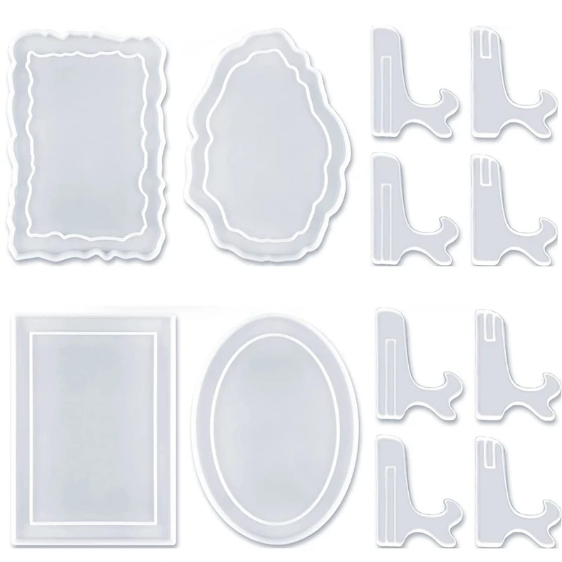 

Photo Frame Resin Mold, Photo Frame Mold With Bracket, DIY Personalized Photo Frame Handmade Gift Home Decoration