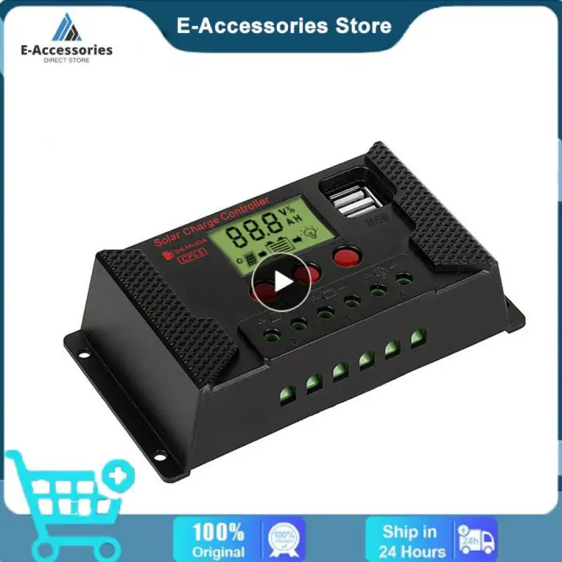 Дисплей с двойным солнечным регулятором, 10 А, 20 А, 30 А, ШИМ зарядное устройство с Usb-портом, Солнечный контроллер, автоматический 12 В/24 В, ЖК-дисплей, лидер продаж Дисплей с двойным солнечным регулятором, 10 А, 20 А, 30 А, ШИМ зарядное устройство с Usb-портом, Солнечный контроллер, автоматический 12 В/24 В, ЖК-дисплей, лидер продаж