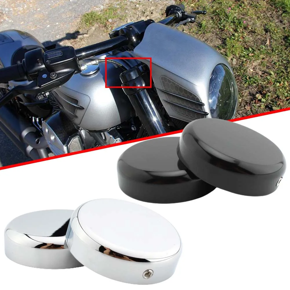 

Motorcycle Upper Fork Stem Nut Cap Cover For Breakout FXSB 2013-2017 For Dyna FXDL1993-2005 Motorbike Fork Nut Cover Trim