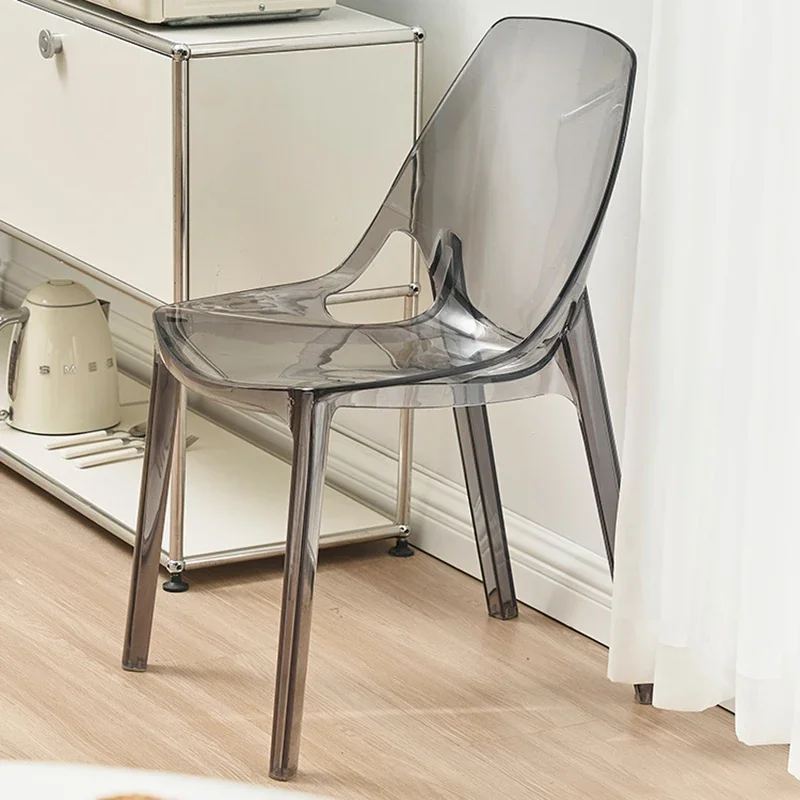 Обеденные стулья для салона красоты пластиковая Скандинавская обеденная