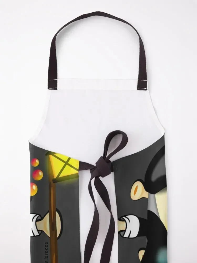 Olentzero Duaadi. Фартук Basque Christmas by los Simonsitos женские кухожи парикмахерские аксессуары