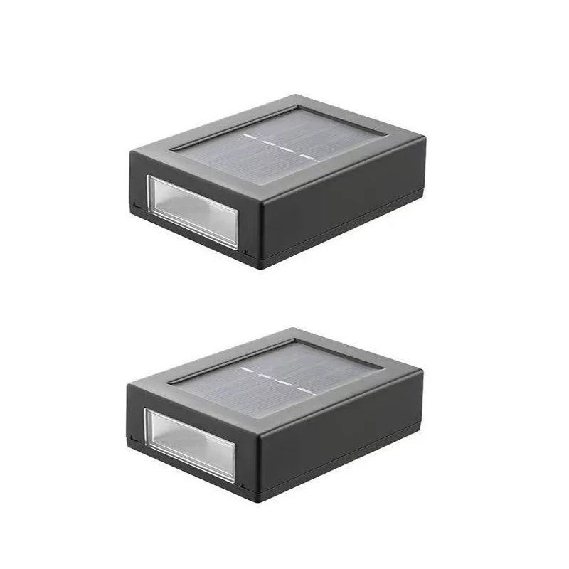 

Solar Led Wall Light Waterproof Outdoor Decoration Wall Lamp for Porch Backyard Garden Corridor Stair Steps