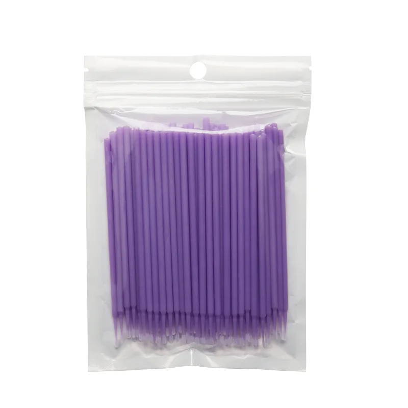 

100Pcs Disposable Lip Brush Makeup Brushes Pen Lipstick Mascara Wands Brush Cleaning Eyelash Cosmetic Brush Applicators