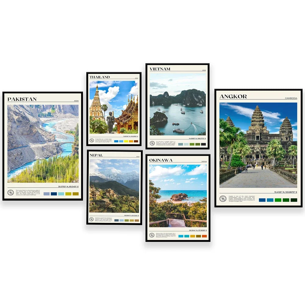 Куала-Лумпур Исламabad Пакистан Окинава Япония Камбоджа Таиланд Бали Халонг