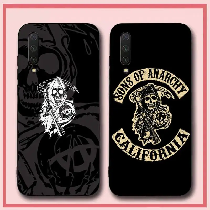 

Sons of Anarchy Phone Case for Xiaomi mi 5 6 8 9 10 lite pro SE Mix 2s 3 F1 Max2 3