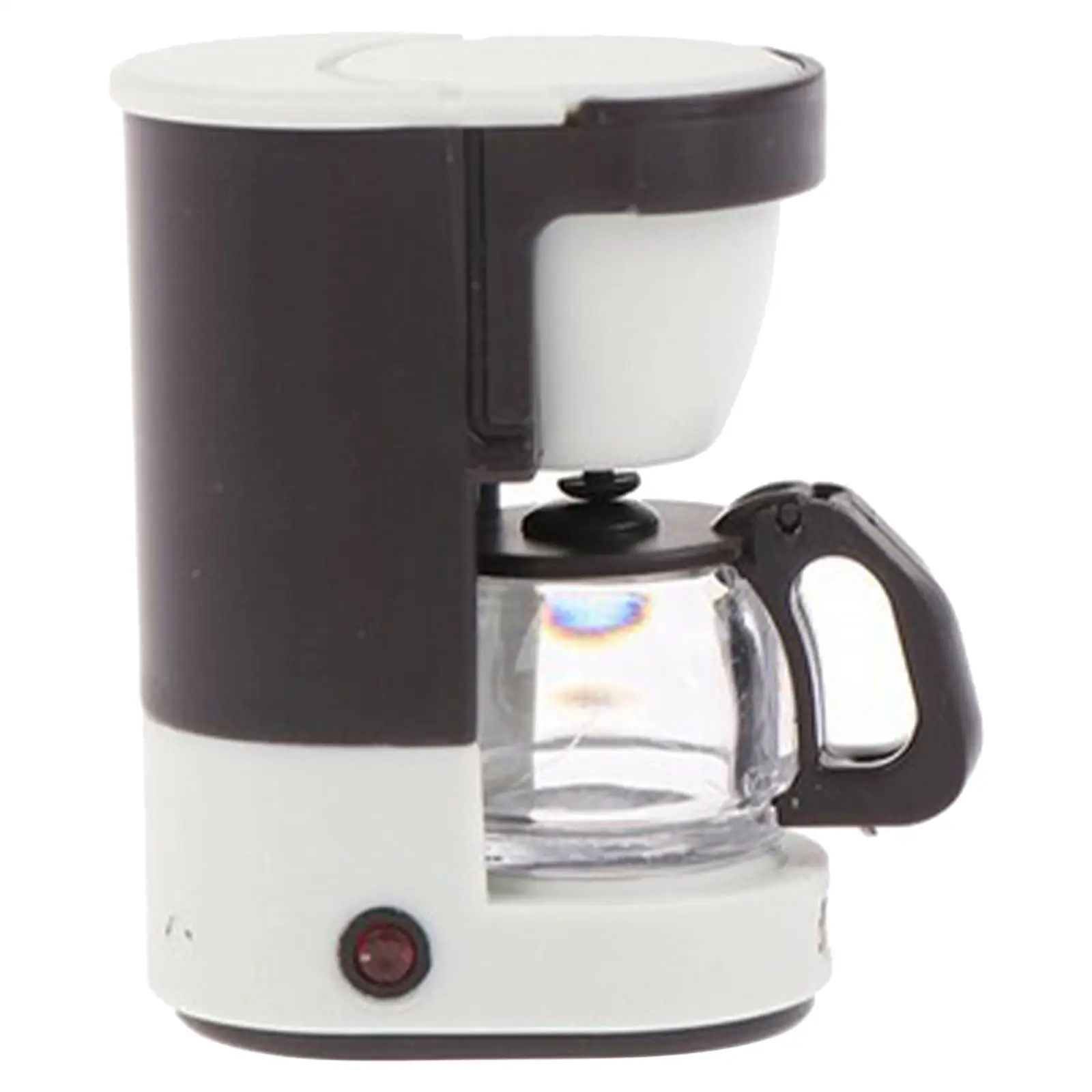 

Mini Coffee Machine Dollhouse 1/12 Scale for Decoration Accs Creative Toys Green