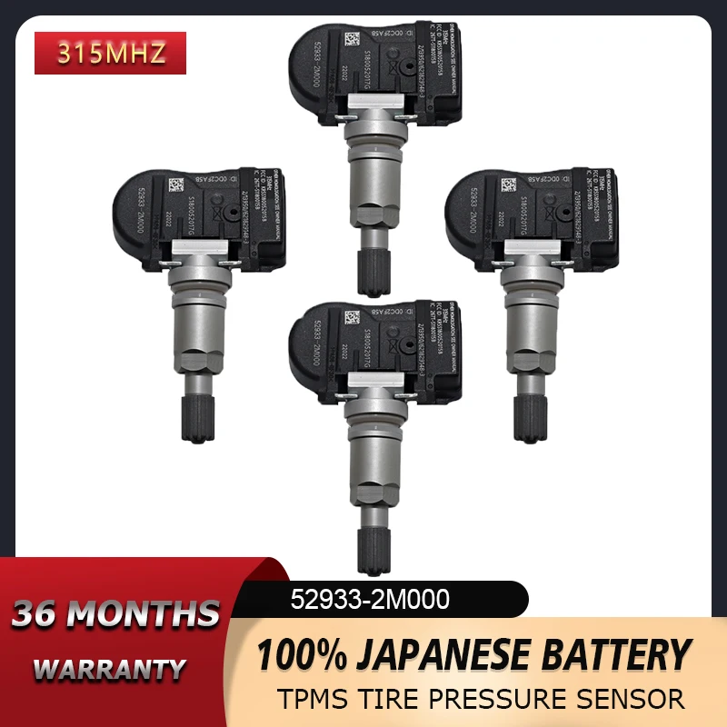 TPMS Датчик для Hyundai акцентная Соната Genesis Coupe Kia Forte Sorento Soul Optima датчик давления в шинах 529332M000 315 МГц