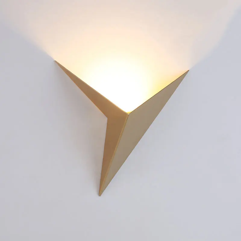 

led minimalist wall lamp nordic living room sofa background wall light creative personality golden interior decoration lamps