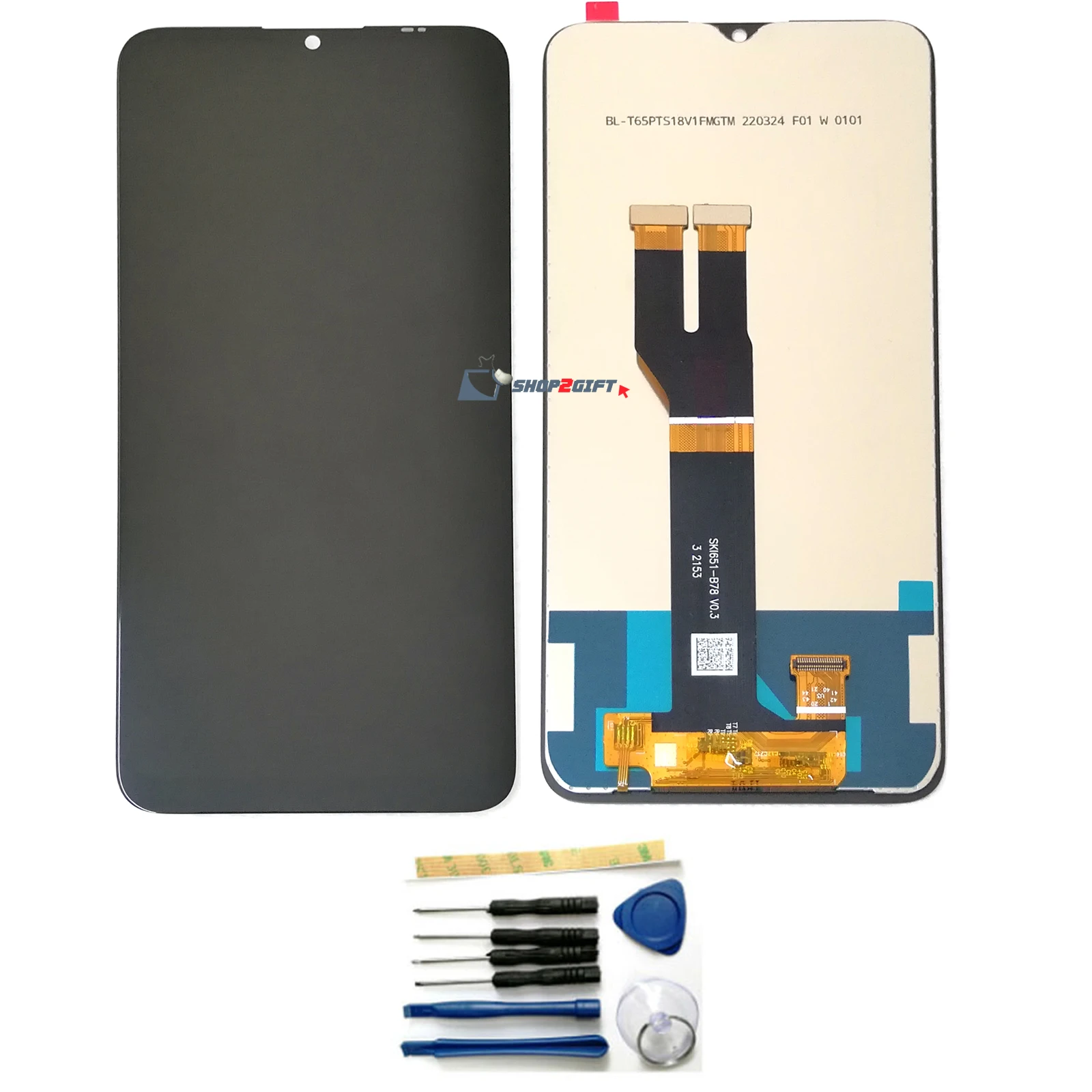 

6.5" For Nokia G21 TA-1418 TA-1477 TA-1415 TA-1405 TA-1404 TA-1412 / G11 TA-1401 LCD Display Touch Screen Digitizer with Tools