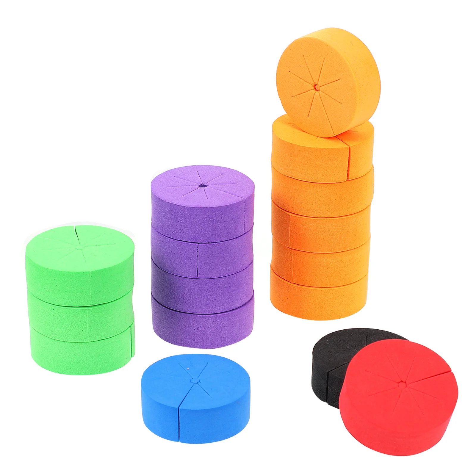 

50Pcs Garden Clone Collars Cultivation Sponge Safe Supplies Pad Tool Blocks