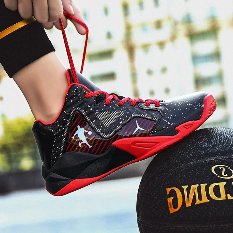 Basketball Shoes Children Boys Kids Sports Sneakers 2022 Fashion Casual Footwear Rubber Boots