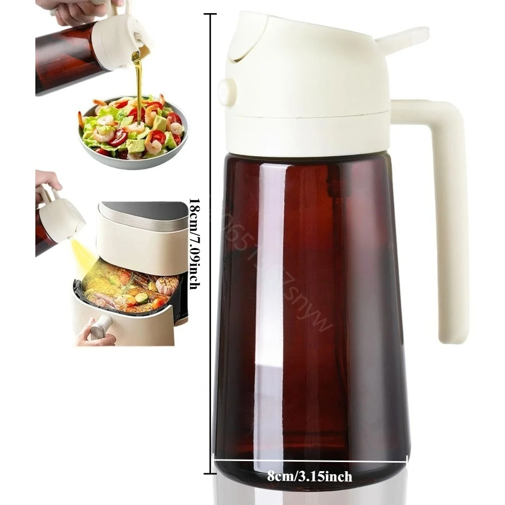 

Светлоблокирующий стеклянный распылитель масла 470 мл