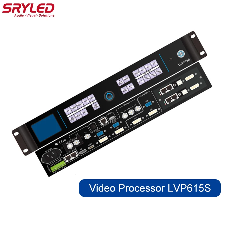 Светодиодный марки SRY видеопроцессор LVP615S 3860*640 VD настенный светодиодный экран