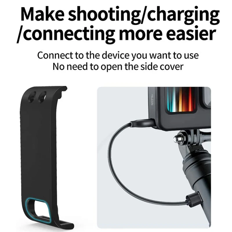 Съемная Крышка батарейного отсека для GoPro Hero 10 9 Black |