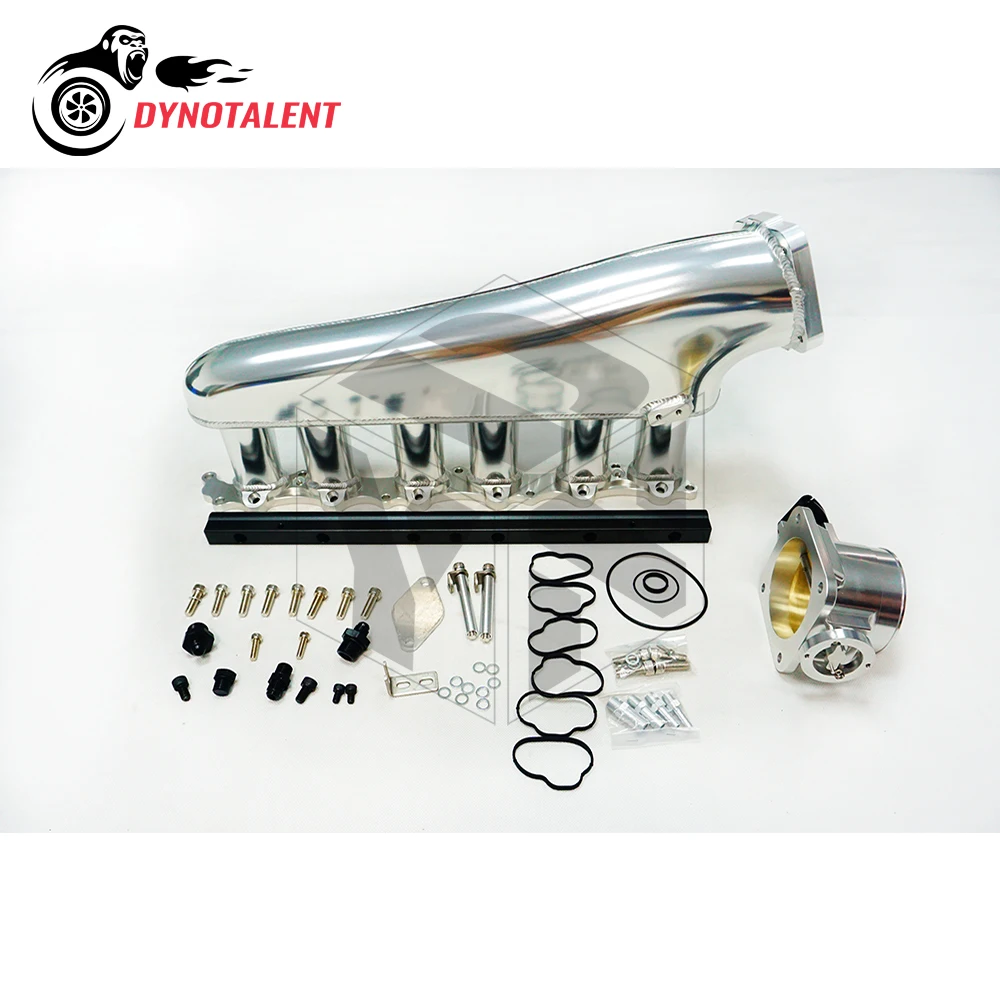 

Алюминиевый впускной элемент DYN RACING для 2JZ-GTE 2JZGTE и корпус дроссельной заслонки 90 мм + комплект топливных рельсов
