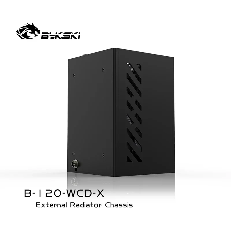 Bykski Внешнее водяное охлаждение 120 Медный радиатор + насос DDC вентиляторов