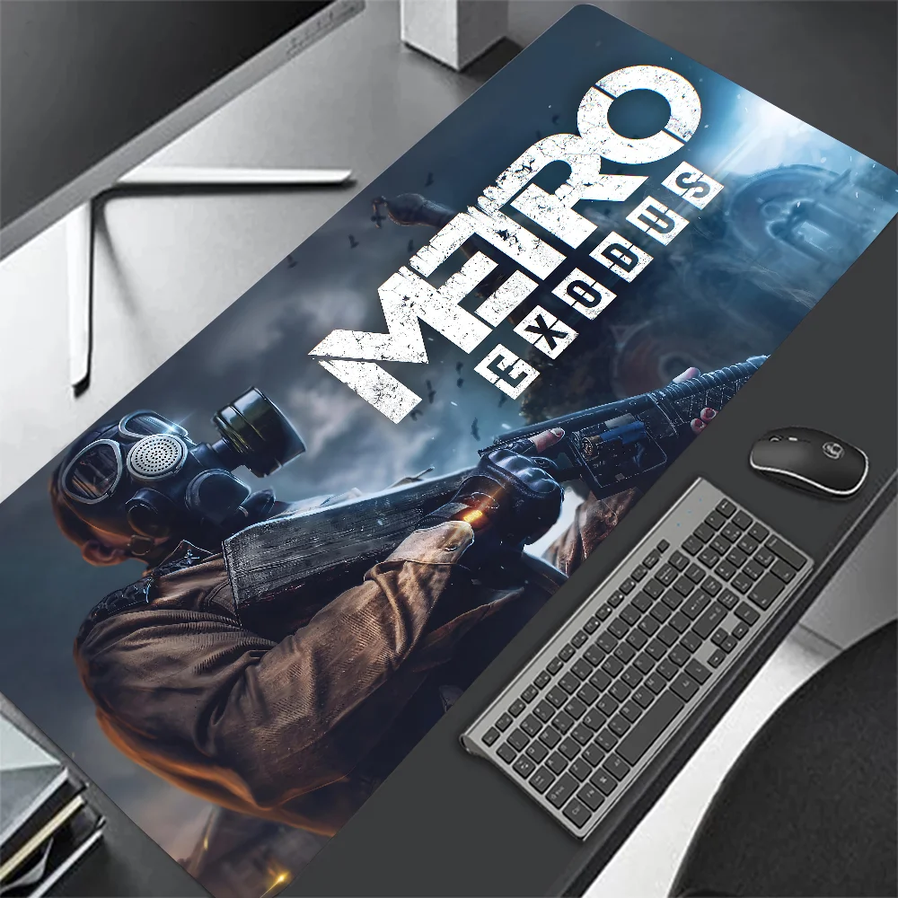 Фото Игровой коврик для мыши Metro Exodus, Настольный коврик, игровые аксессуары, большой игровой коврик для мыши XXL, нескользящий игровой коврик для мыши №1