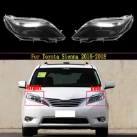 for toyota sienna 2016 2017 2018 headlights cover headlights shell mask boutique transparent cover lampshdade headlamp shell