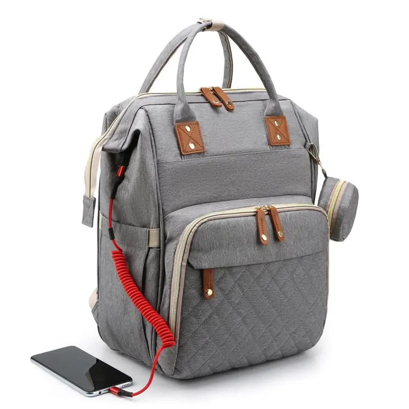 Travel Diaper Bag Backpack for Baby ,Multifunctional Waterproof Portable Baby Bag,Large Capacity Baby Changing Bag
