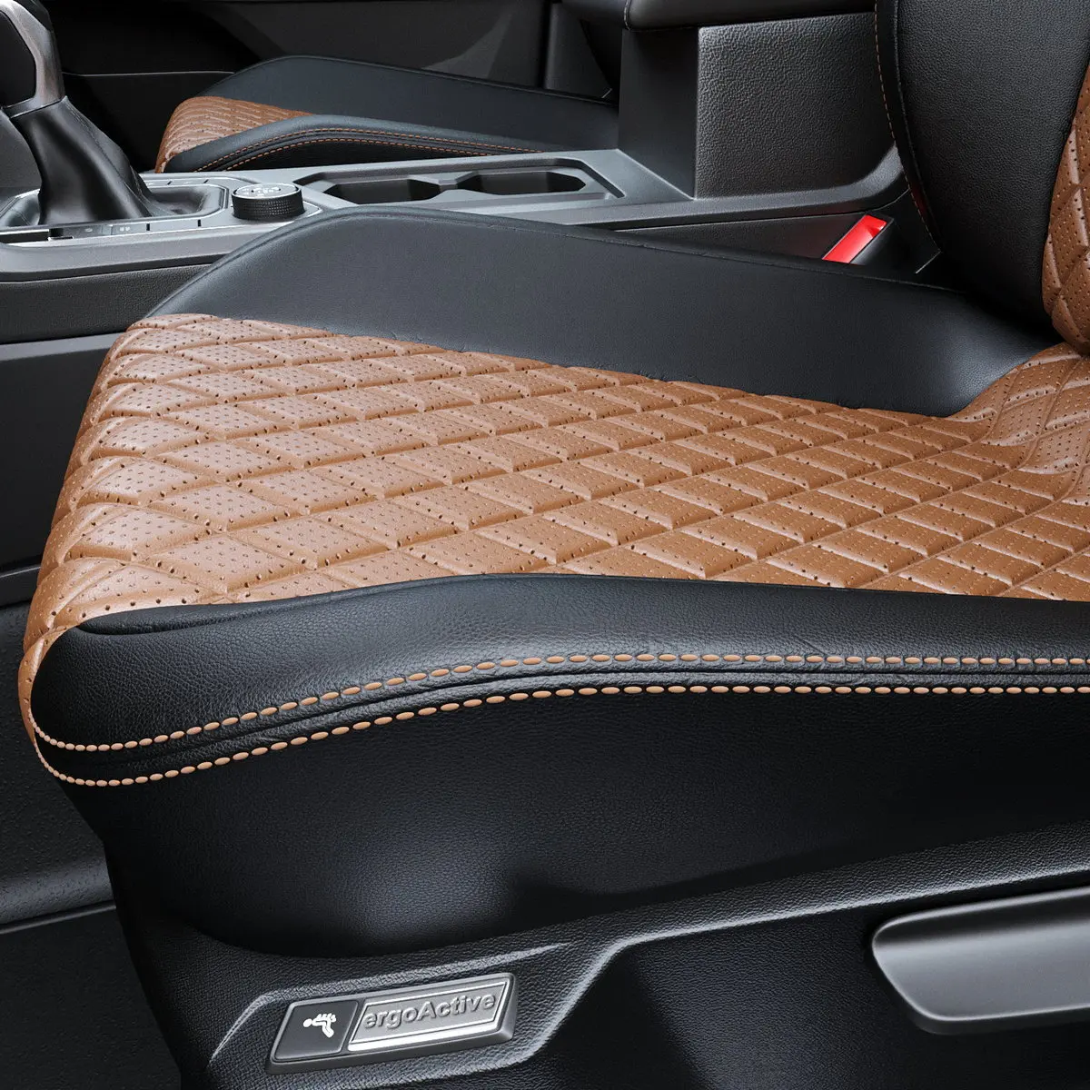 Чехлы на БМВ 1 E87 2004-2011 Экокожа с ромбом