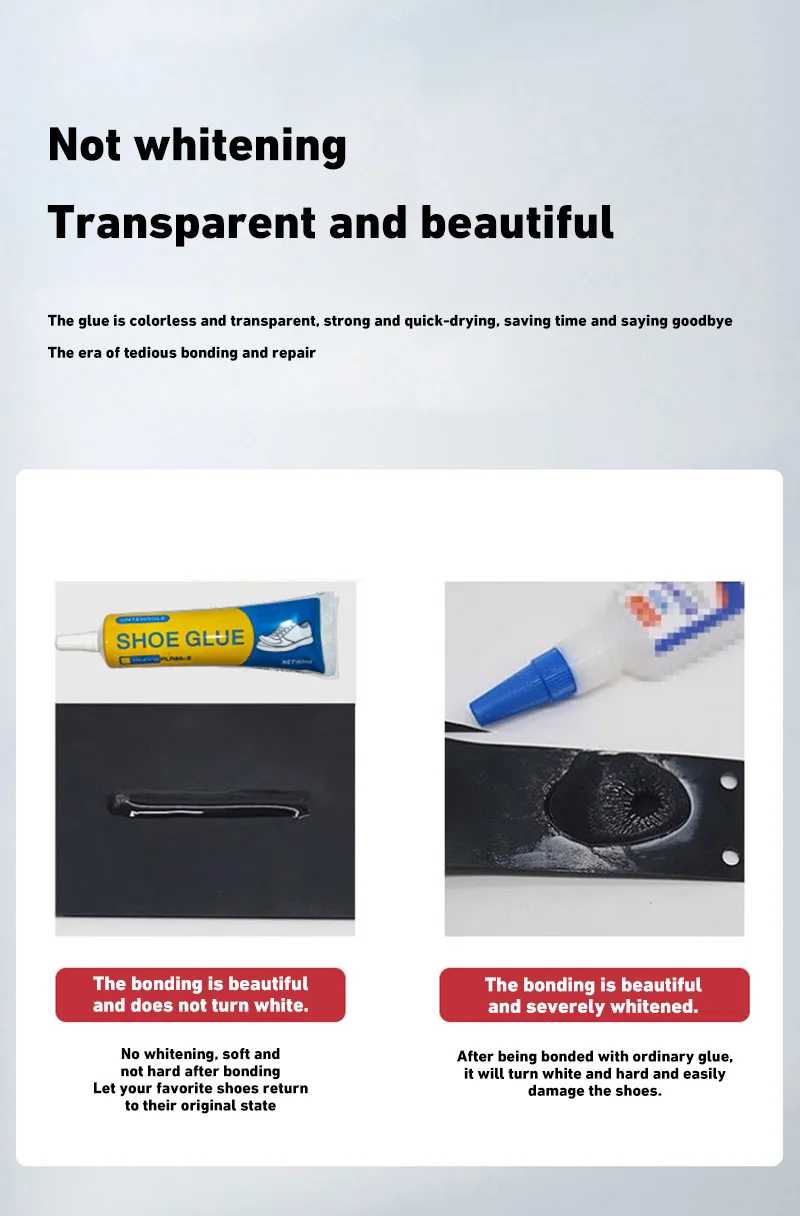 Специальный прочный мягкий клей для ремонта детской обуви Водонепроницаемый