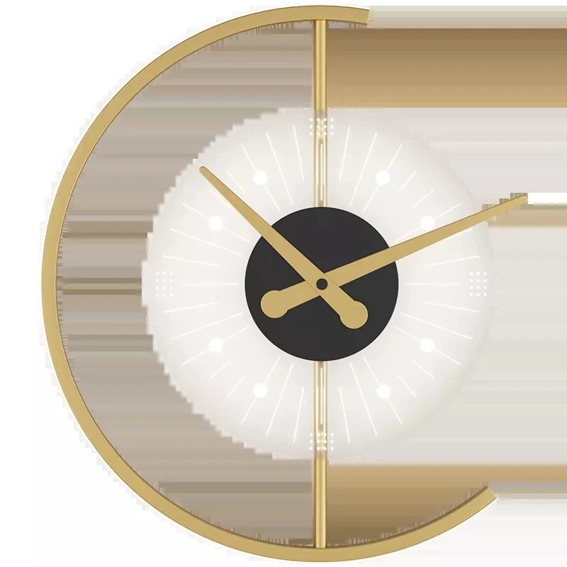 

Настенный светильник для часов, современный прикроватный фон для гостиной, настенный светильник для коридора, дизайнерский минималистичный светильник для коридора, новинка 2021, зеркальные часы