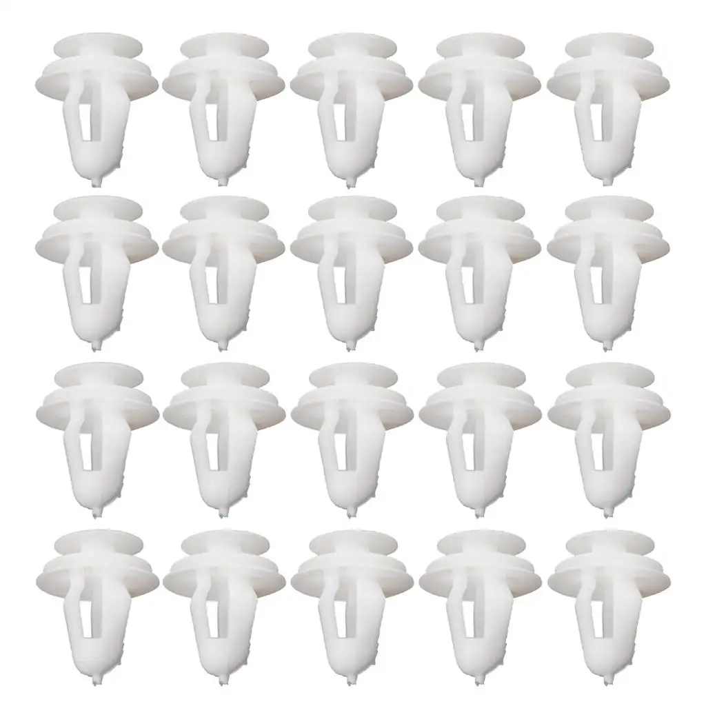 

Interior Door Panel Moulding & Panel Retainer Clips 20 pcs for