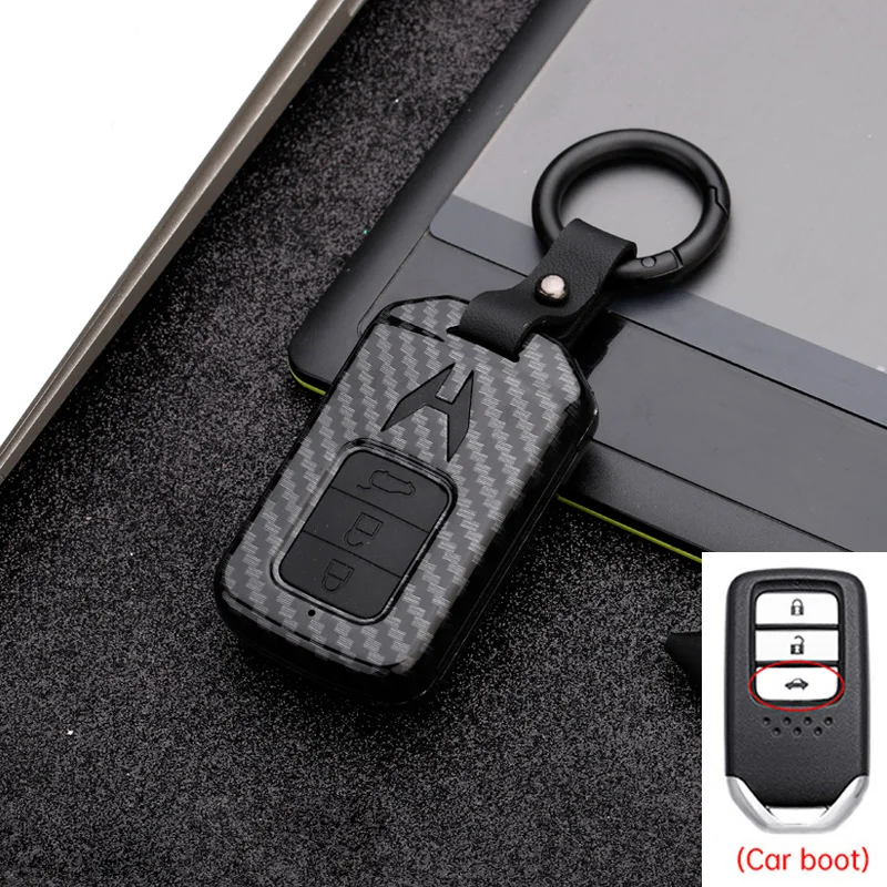 Белый Магнитный Автомобильный Дистанционный ключ из АБС-пластика и силикагеля для Honda 2016 2017 2018 FK7 Fk8 JDM CRV Pilot Accord Civic Fit Freed