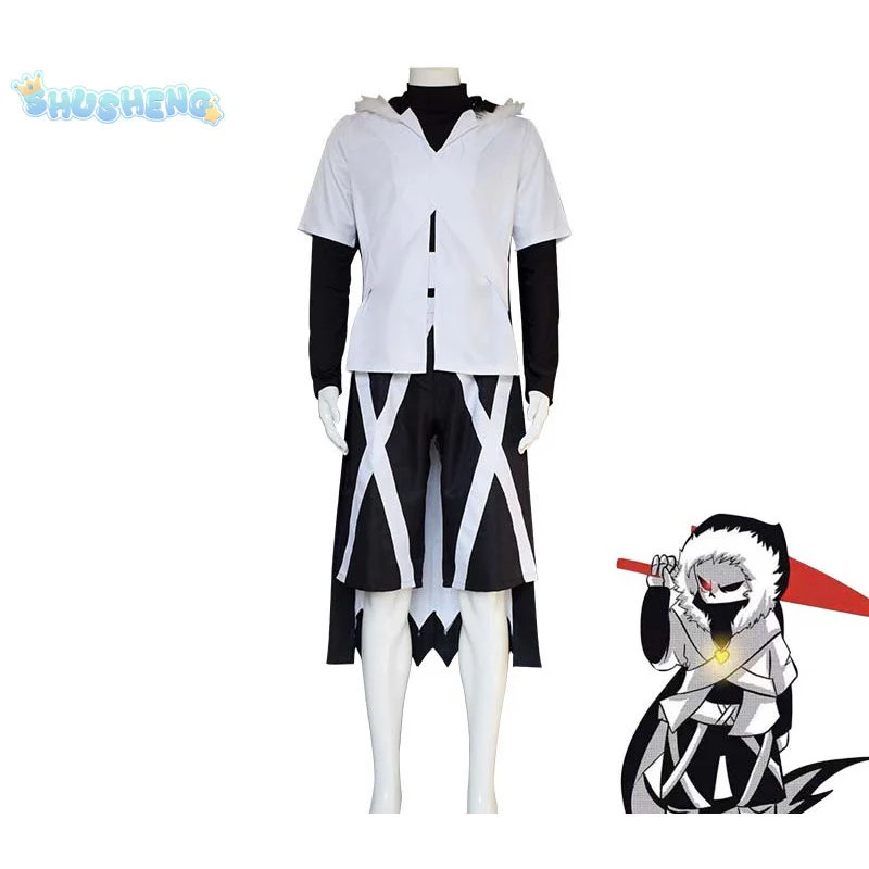 Костюм для косплея Undertale XTALE с крестом Санс униформа взрослых воротником семейный