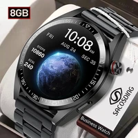2022 new bluetooth call watch 454454 amoled 1 39 inch screen smart watch always display the time 8gb local music smartwatch men