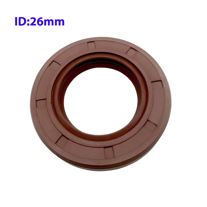 

1Pcs TC/FB/TG4 FKM Framework Oil Seal ID 26mm OD 37mm- 52mm Thickness 7mm - 12mm Fluoro Rubber Gasket Rings