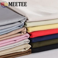 50100cm meetee 150cm high density pure color fabric nylon cotton blended for diy sewing windbreaker coat parka cloths material