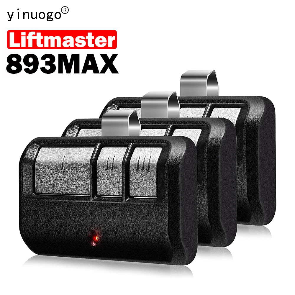 Liftmaster 893MAX 310 мГц 315 мГц 390 мГц Liftmaster 81LM 82LM 83LM 84LM 96LM 94LM 92LM пульт дистанционного управления для открывания гаражных ворот 3 кнопки