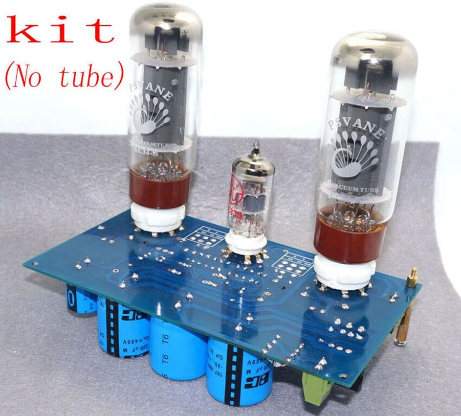 

EL34, вакуумный трубчатый усилитель, односторонний Hi-Fi стерео усилитель класса А, набор «сделай сам» 10 Вт x2