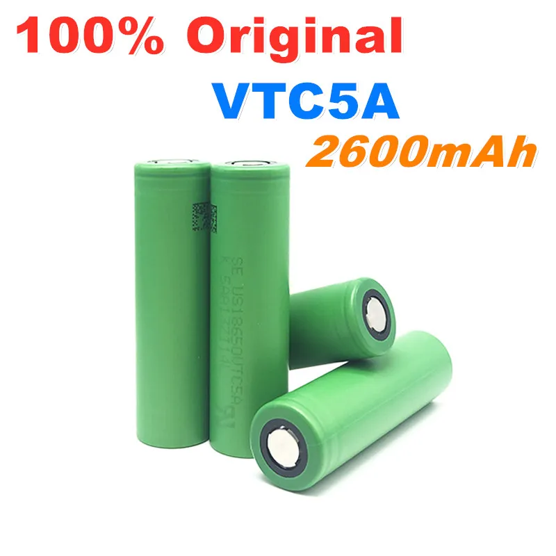 

2-20PCS New Original 3.6 V 18650 US18650 VTC5A 2600mAh Continuous 30A Battery for Sony