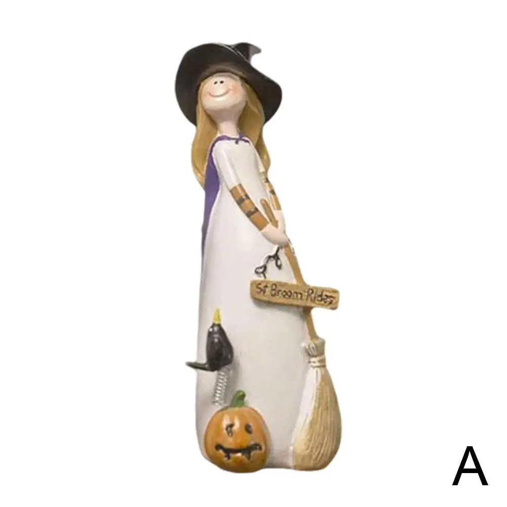 Статуя Хэллоуин из смолы настольное украшение для дома декоративная полимерная