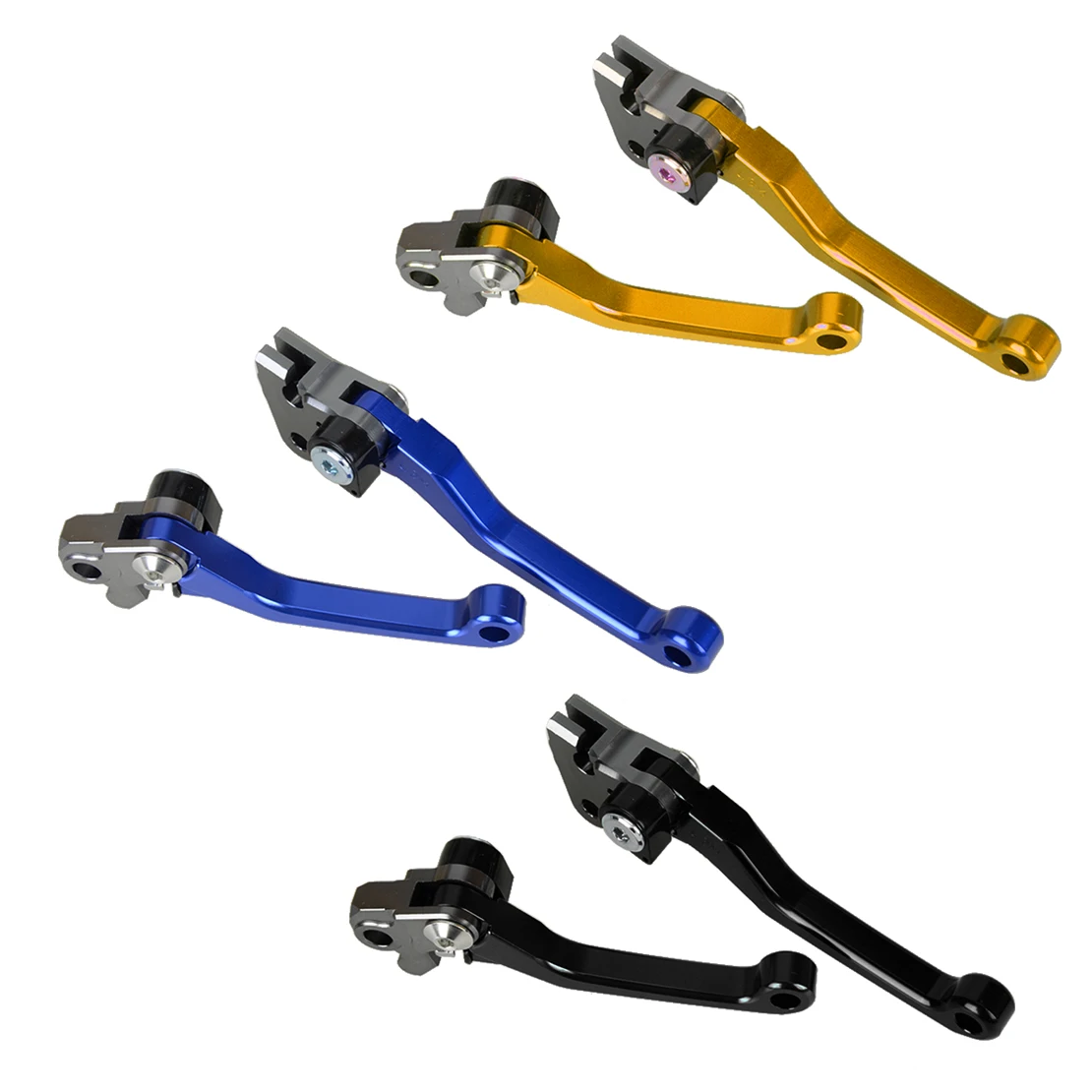 

2Pcs Motorcycle Pivot Brake Clutch Lever Handle Fit For Yamaha YZ125X YZ250 YZ250F YZ250X YZ426F YZ450FX 2019 Blue/Black/Gold