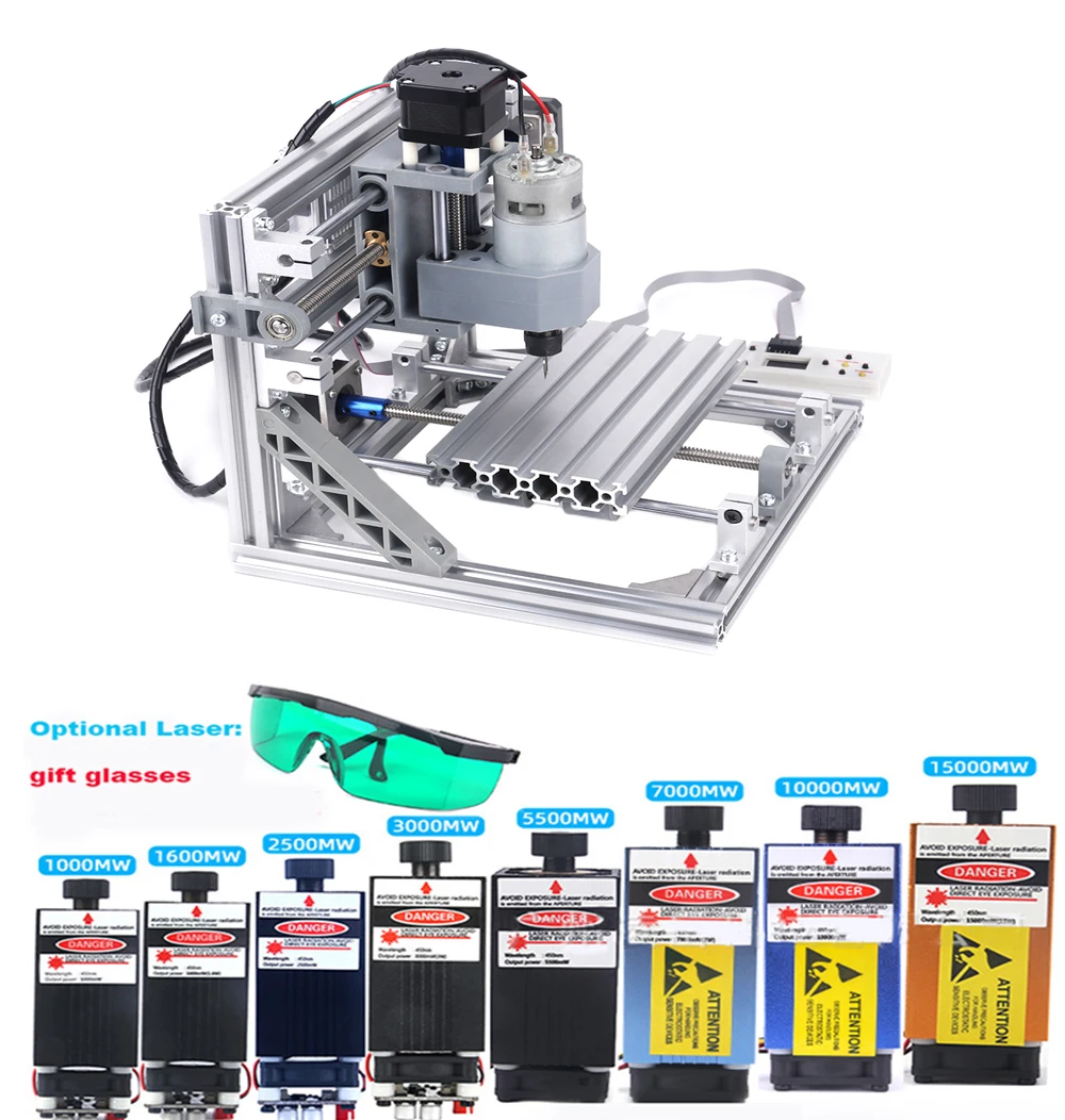 

CNC 2418 PRO Diy CNC гравировальный станок Pcb фрезерный станок лазерная гравировка GRBL управление ЧПУ гравировальный станок ЧПУ лазер с ER11 3 оси