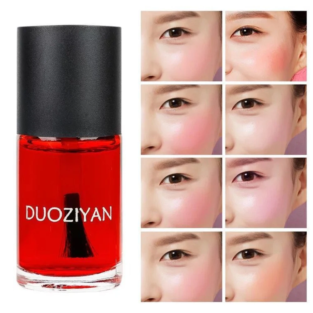 

ELECOOL Multifunction Liquid Blusher Lip Gloss Tint Dyeing Makeup Waterproof Long Lasting Korean Cosmetics For Face Cheek Lips