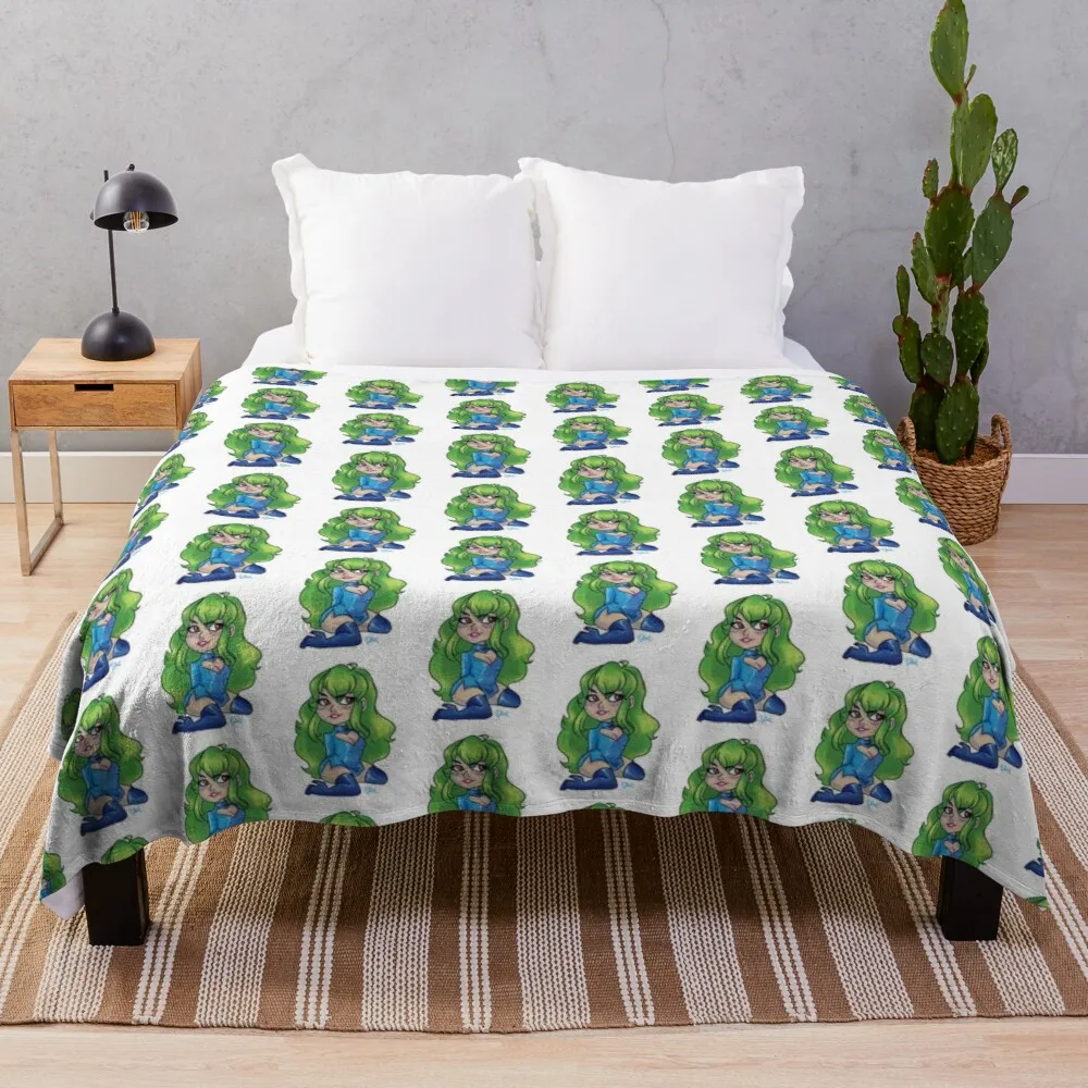 

Bed Fabric Fur Quilt Blanket Luxury Throws Lottie Person - Snotgirl Throw Blankets