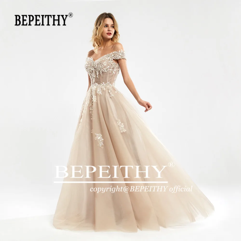 Женское кружевное вечернее платье BEPEITHY длинное трапециевидной формы с открытыми